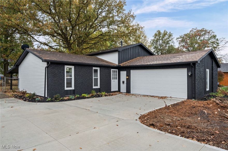 Welcome home to this beautifully renovated 3-bedroom, 1.5-bath gem that perfectly blends modern comfort with everyday convenience. Step inside and you’ll immediately notice the fresh finishes throughout, from the brand-new kitchen with stainless steel appliances and sleek cabinetry to the fully updated baths designed for both style and function. The open layout flows effortlessly to the backyard through a new sliding glass door, leading to your private fenced yard and patio, ideal for morning coffee, weekend barbecues, or letting the dog run free. Outside, the brand-new concrete driveway offers plenty of parking and curb appeal, while the location can’t be beat — minutes from shopping, dining, and highway access, making your daily routine simple and stress-free. Move-in ready and priced to impress, this home delivers the rare combination of quality, value, and lifestyle. Just unpack and start living. Call your favorite Realtor today before this one is going going gone! Some photos have been virtually staged