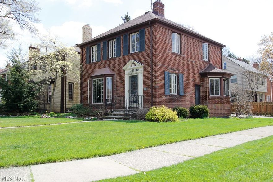 Located in the most desirable area of Westpark, this gorgeous all brick colonial is just off Rocky River Dr and steps from Impett Park. The homeowner has outdone themselves with this renovation and there isn't a more move in ready home of this caliber in Westpark! Newly remodeled custom kitchen w/ original hardwood flooring, granite, tile back splash, upgraded fixtures, all new stainless steel appliances and a breakfast bar opening into the large formal dining room. Spacious formal living with floor to ceiling bay window. All bedrooms located on the second floor. Master bedroom features an exceptionally large 3-season room and Romeo and Juliet balcony. Completely renovated full bath with ceramic tile surround, new toilet, tile flooring, and vanity. Newly refinished lower level has a fireplace, a stand alone restroom & is a great space for a rec room. ATTACHED 2-car garage, Fully fenced generously sized lot, new garage door and opener, newer vinyl windows, updated electrical, glass bloc