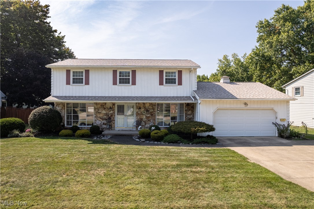 4 Bed 2.5 colonial nestled in the heart of Wadsworth. Walking distance from all schools, square and the Y. As you walk into this home you will enjoy the quality built home some updated throughout. Large room sizes, all 4 bedrooms are upstairs. Finished basement and covered back patio for extra enjoyment. Call today to view.