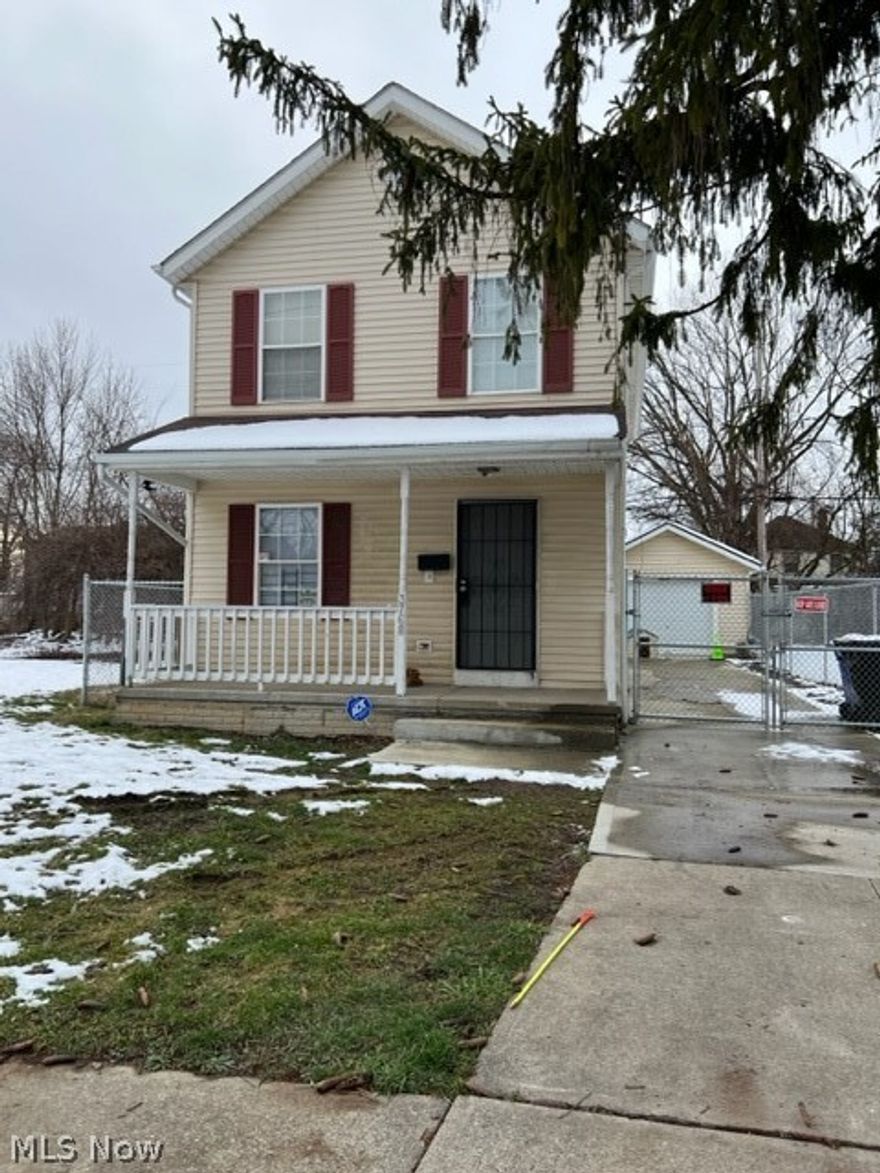 WELCOME HOME!!! A HIDDEN GEM in the Heart of Cleveland. This 1200+sq/ft Colonial was built in 1995, provides several options to home buyers and investors!! This home is in great shape and is MOVE IN READY. This 3 bedroom, 1.5 bath home is a RARE FIND in this market!  The property has recently been updated with flooring, fixtures, plumbing, new garage roof, exterior fence, and sump pump.  The oversized bedrooms with large closets provide plenty of storage for your families needs.  Home is equipped with all the essentials and awaiting your personal updates to make it your own.  Seller will review all serious offers!!! YOU DO NOT WANT TO MISS THIS! Schedule your private showing ASAP. This will not LAST LONG!!!