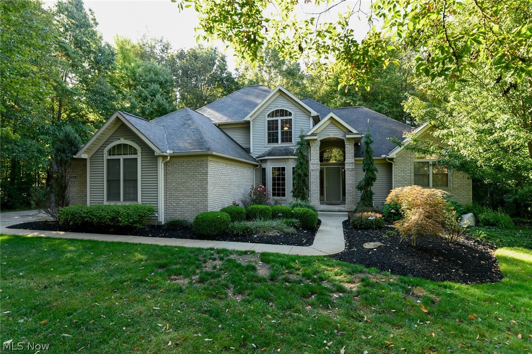 Amazing opportunity to be part of the rarely sold Fox Ridge Estates! Incredible open floorplan, vaulted ceilings, 1st floor master, 1st floor laundry, 1st floor master suite, along w/ 2 additional bedrooms, office loft, 3 more bathrooms, finished basement & 3 car garage! Enter into the stately foyer, leading right into the impressive open living room. Floor to ceiling windows, gas fireplace & new carpet. Open into the spacious kitchen w/ an eating area. Tons of cabinet & counter space, large island & new fridge. Down the hall to find a 1/2 bath, large laundry room & garage access. Formal dining room has tray ceilings & fresh paint. Master suite features vaulted ceilings, new carpet & sizable master bath w/ walk in closet. 2nd floor has a loft, 2 bedrooms w/ new carpet, fresh paint & Jack & Jill bathroom. Lower level is a great rec space or in-law suite, w/ full bath, wet bar & closets. Gorgeous private lot surrounded by trees for privacy. This beautiful home won't last!