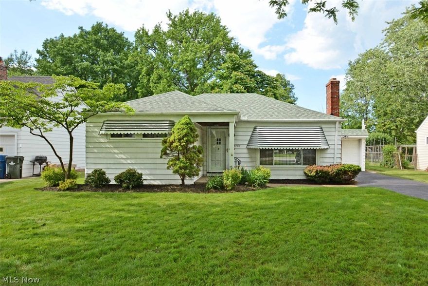 This North Olmsted ranch is truly an amazing value. It offers a huge living/dining space with newer carpeting, plus there are hardwood floors under the carpet. This home truly feels so much larger than it appears to be. There are 3 bedrooms -- all with hardwood floors that are in excellent shape. There are some great updates like all newer windows, a roof that is about 8 years old and completely updated electrical panel. The backyard is the perfect size, offering plenty of space for play or gardening. The location on Gessner is extremely convenient with great access to I-480 and I-90.  All appliances are included as well!