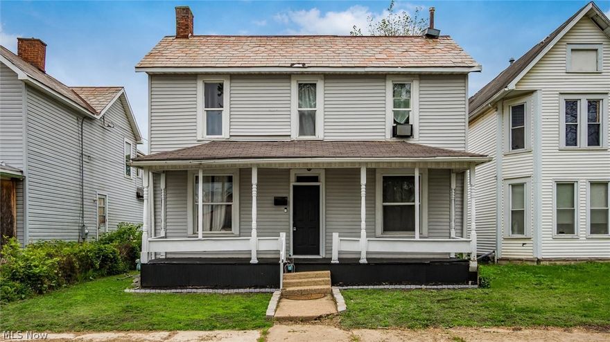 Built in 1890, this 3-bedroom, 1.5-bath home offers a blend of historic character and practical updates across 1,470 square feet. Hardwood floors add warmth to the main living areas, and the layout includes a main-floor bedroom, main-floor laundry, and two additional spacious bedrooms upstairs.

A generously sized traditional dining room sits just off the kitchen, offering a comfortable space for everyday meals or gatherings. The kitchen is compact and functional, making efficient use of space. Neutral finishes throughout allow for an easy move-in with the opportunity to personalize over time.

A covered front porch and back porch provide additional outdoor space, while a carport with alley access offers off-street parking. Conveniently located near dining, shopping, and daily essentials. A great option for buyers looking for a home with character and room to make it their own!