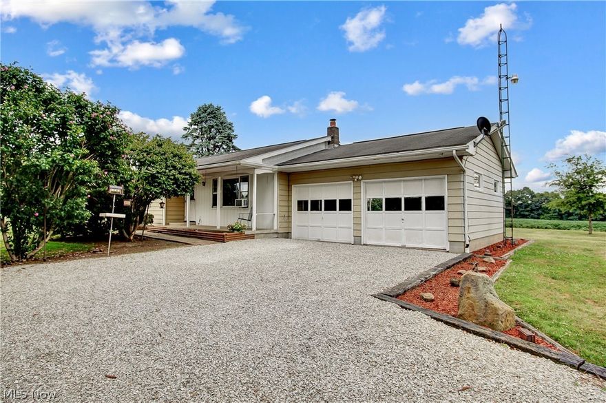 Charming 3-bedroom home on a historic 100 acre farm, cherished and loved through 5 generations!
This is a chance of a lifetime to own this piece of heritage! Includes hardwood floors, 1-car attached garage, 2-car detached garage with workshop, 4-bay steel tractor shed, and storage shed. Features a small pond, high-speed internet access, and fields planted with soybeans. Wooded area for hunting, timber that has not been touched in many years, and located in the Franklin LSD. Well-maintained with great bones, it's move-in ready with kitchen appliances included. Perfect for those seeking rural tranquility with modern amenities! Don't miss your opportunity to begin your homestead or farm! Impeccably maintained & move-in ready! FREE GAS! Call today for more information before it is sold!