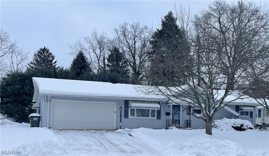 Welcome home to this exceptionally neat and well-maintained ranch in Massillon, conveniently located near shopping, dining, and quick access to Route 21. This move-in ready home offers comfortable one-floor living with a spacious family room addition and an impressive primary suite featuring a jetted tub, separate shower, walk-in closet, and convenient laundry closet. The layout provides flexibility and generous room sizes throughout. The eat-in kitchen is equipped with quality KraftMaid cabinetry showcasing dovetailed shaker-style fronts and multiple pull-out drawers for excellent storage and organization. Ample cabinet and counter space make it both functional and inviting for everyday living. Major mechanical updates include a new roof and furnace in 2021, an updated electric box, and a newer hot water heater — providing added peace of mind. The full basement offers abundant storage and includes a separate room ideal for a wood shop, hobby area, or additional workspace. Step outside to enjoy the composite deck with pergola — a wonderful space for relaxing or entertaining. The oversized two-car garage with built-in storage, cement driveway, ample off-street parking, and a 12x8 backyard shed provide exceptional storage options. Low-maintenance vinyl siding and soffits enhance the home’s curb appeal. Seller is including an America’s Preferred Home Warranty. Immediate possession available.