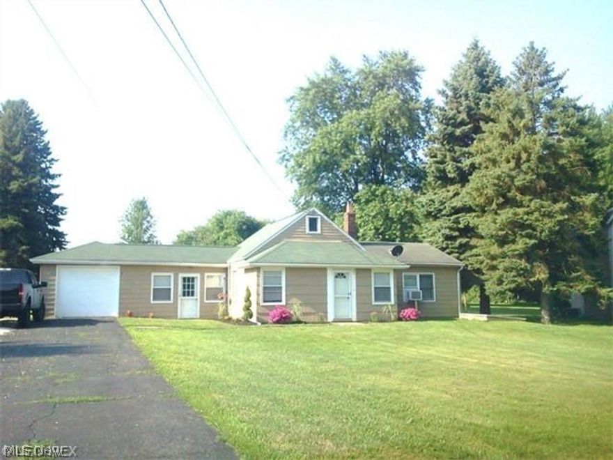 Adorable ranch style home with 2 bedrooms and 1 full bath on 1 acre in Plain Twp. Updates include but not limited to: electrical panel 2014, baseboard heaters 2013, bathroom, kitchen, replacement windows, garage door opener and storm doors. Additional storage available in pull down attic access. Close proximity to Washington Square, parks, walking trails and so much more!