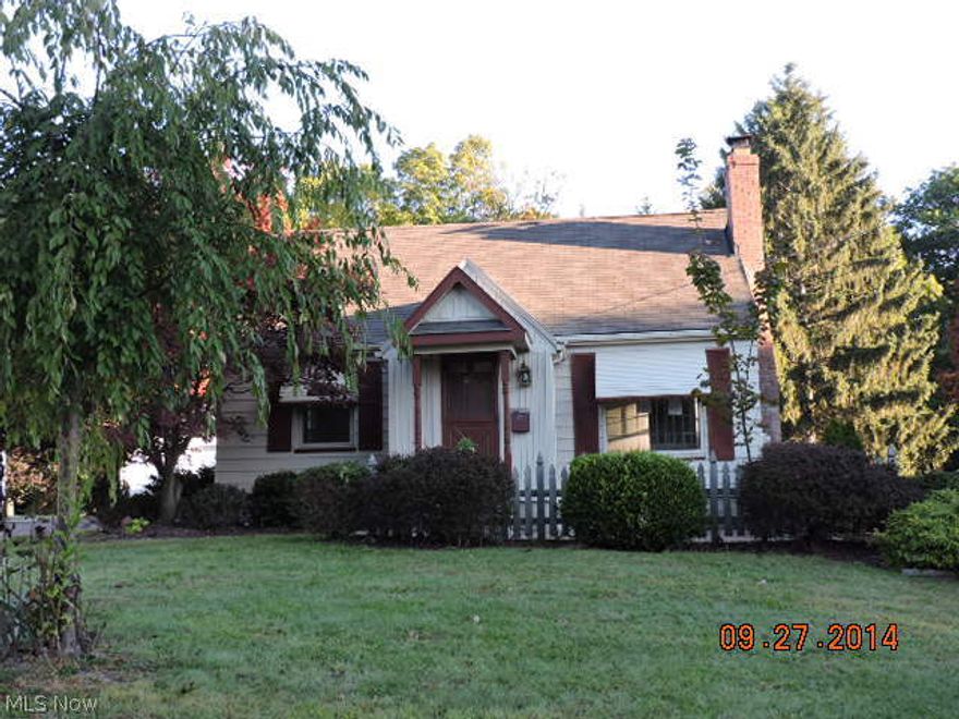 Pack your bags and get ready to move. This 3 bedroom cape offers enclosed porch, concrete patio, paved drive, and finished basement with rec room, playroom and another bath.  All freshly painted inside and out completed with kitchen appliances, all new carpeting and more. Seller will pay up to $500 towards buyers home warranty of choice * o The purchaser must be buying the home as their primary residence during the initial 20 days of listing, without competition from investors. This property is eligible under the Freddie Mac First Look Initiative through 10/16/2014