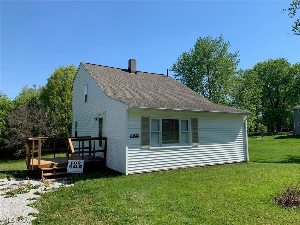 Put this terrific 2 bedroom, 1 bath home on your MUST SEE list! Situated on a roomy 1.11 acre lot, this house has been completely updated with new flooring, fixtures, and a fresh coat of neutral paint throughout. Highlights include a crisp white kitchen with plenty of room for seating, first floor bathroom with walk-in shower, first floor bedroom, spacious second floor bedroom with large walk-in closet, and full walkout basement. A backyard deck and side deck make it easy to relax and enjoy the outdoors. Hurry and take a tour of this gem before it's too late!