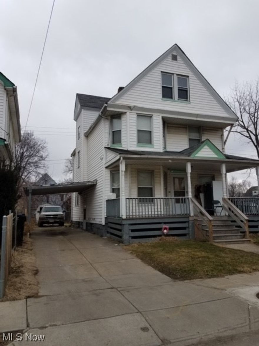 Home needs some work, tenant just moved out and owner is selling portfolio.  Broker owned.