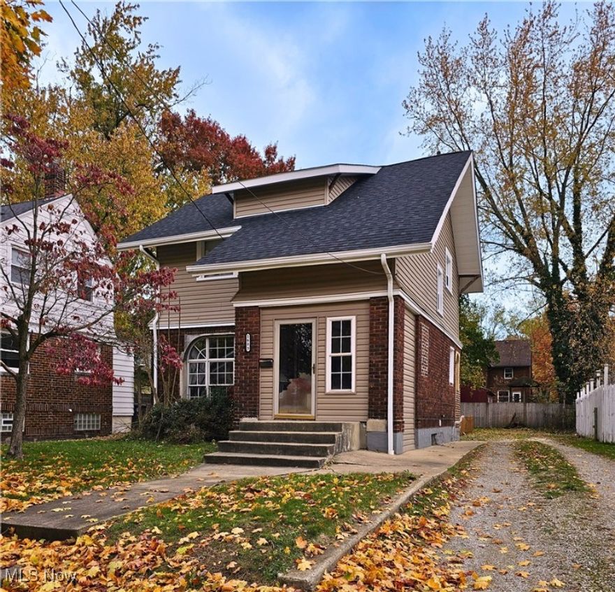 Welcome to 1603 Hampton—a beautifully updated, truly move-in-ready Akron home! Step inside to fresh new flooring, updated paint throughout, and modern countertops that give the home a clean, refreshed feel. You'll love the foyer, perfect for greeting friends and family as they visit for the holiday season. The updated kitchen is a wonderful place to prepare meals and with an abundance of countertop space and cabinets, it's a chef's dream! The main floor also features a convenient first-floor bedroom with a private half bath, perfect for easy one-floor living. Upstairs, you’ll find two additional bedrooms along with a spacious full bathroom showcasing a large, beautifully finished shower—a standout feature you’ll love. This home blends comfort, updates, and functionality in all the right ways. All that’s left to do is move in and enjoy. Book your private tour today!