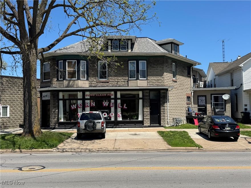 This fantastic investment opportunity recently attained $4,300/month in rental income! This turnkey mixed-use property at 426 Huron Avenue in the heart of downtown Sandusky offers strong cash flow and a rock-solid investment opportunity. The building features a commercial storefront (currently leased to a tattoo artist) and three residential units that were recently vacated & currently being repaired & prepared to rent again, which include one two-bedroom apartment and two one-bedroom apartments, all ready to generate dependable income in a city that's booming with new life, energy, and opportunity. Remodeled in 2023, this property blends historic charm with modern appeal. It's a short stroll from Sandusky's best Restaurants, breweries, festivals, shops, and lakefront attractions all just steps away. An old school garage sits in the back great for additional storage. With only two owners since the 1960s, it's a rare, low-maintenance asset in one of northern Ohio's hottest markets. Whether you're expanding your portfolio or making your first investment move, this one checks all the boxes. Selling as-is. Per seller request, showings will be scheduled only after offer terms have been agreed to.