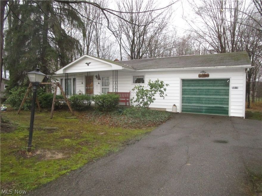 Tri-Valley District Ranch with Circular Paved Drive, 3 Car Garages, 1.41 Acre  Park-Like Wooded lot, Walk Out Basement with a B-dry Warranty, Public Water, Forced Air Natural Gas Heat & Central Air, With Ceiling Radiant Heat as a Back Up, Additional  Standard Basement bath with water-closet, Shower and utility Sink, Hardwood Floors in the bedrooms and may also be under living room carpet, Large Eat-in Kitchen,  2 ample Main floor bedrooms All Surrounded by Quality homes Located Conveniently just one half mile off of State Route 60 North just 8 Minutes or less from the Mall