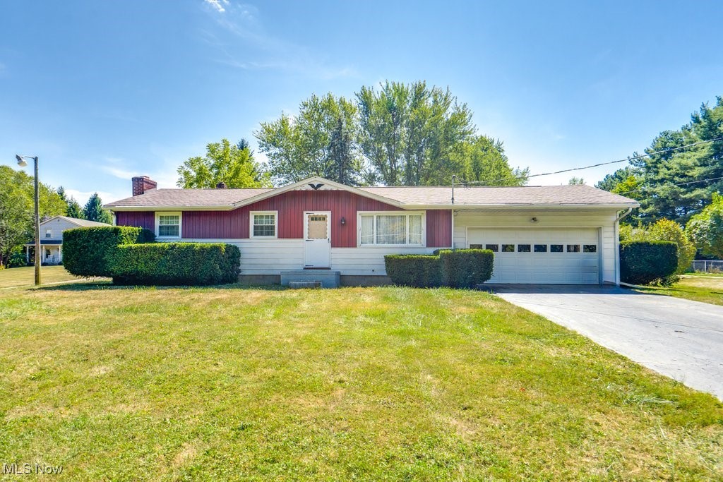 This cozy ranch at 12222 Cenfield St. NE, Alliance was built well AND well loved by the same family for over 2 generations! It is conveniently close to Louisville, Alliance, Salem, and Canton and located in the Marlington Local School District. This 3 (possibly 4) bedroom, 2 full bath, home had an addition added later that could be used in so many ways. It could be set up to be separate, private suite, a nice main bedroom, or even an extra family room and dining room! The kitchen was updated as well and has beautiful oak cupboards and plenty of storage. Not only has it been loved, it has been well cared for too! OAK flooring under carpet in the original living room, hallway, and bedrooms too! The full basement that is partially finished is great for any extra space you need. The lower level, finished room has extra insulation making it sound proof and perfect for a music room, home theater, etc! The two car, attached garage is fully insulated. The spacious back yard is a big bonus to this gem! The furnace and central air are new within the last year. The roof is less than 10 years old! The Sellers have worked through the long process and are getting a complete new septic system installed too! Last but not least, there is an electrical outlet outside that is set up for a gas generator hook up to power the home if needed. Quite a plus to get you through outages! Quality, Updates, Space, and LOCATION! Nothing left to do but make it new for YOU!