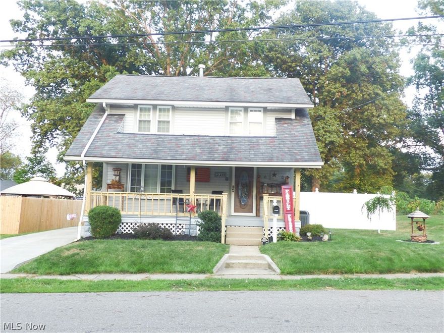 Say hello to this little darling sitting pretty on a nice lot in Perry Heights on a no outlet street! She is sure to check all of the boxes if you're searching for a low maintenance smaller home with big charm. This home is close to it all! Hospitals, highways, restaurants, schools, and parks all within 10 minutes. The exterior of this home has a welcoming feel with lots of curb appeal from the freshly painted front porch w/ new wood railings perfect for enjoying coffee in the evenings to the good sized patio overlooking the backyard. There is a shed and 2 car garage as well w/ new opener.The shed roof shingles are being replaced. Step inside and be surprised by the fully renovated kitchen w/ granite counters open to the dining area creating a really nice open space for entertaining. The living room rounds out the first floor of this home and has a tray ceiling. Upstairs is the 2 bedrooms and full bathroom with claw foot tub. The master bedroom is spacious enough to fit a king sized be