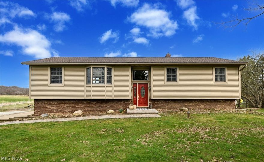 Welcome to 9535 Daniels Rd in Seville, where lifestyle and functionality come together in a way that’s getting harder to find. This 4-bedroom, 2.5-bath ranch offers nearly 3,000 finished square feet and is currently set up as a working mini farm with sheep, chickens, and a thriving garden.

Inside, the home opens up to a bright, open layout anchored by a beautifully updated kitchen featuring butcher block countertops, stainless steel appliances, and a large island built for gathering. The spacious great room—with a fireplace and natural light pouring in—creates the perfect everyday living and entertaining space.

The main level includes three bedrooms, while the fully finished walk-out lower level adds serious flexibility with a second living area, fireplace, additional bedroom, full bath, and even a second kitchen—ideal for guests, in-law living, or separate space when you need it. Kitchen features double fridge as well as 2 ovens. One gas and one electric. 

Outside is where this property truly stands out. With 2.36 acres of usable land, you can step right into a mini farm lifestyle or create your own version of it. There’s room for animals, gardening, expansion—or simply enjoying the space and privacy. A deck, patio, and detached 3-car garage complete the setup.

If you’ve been looking for land, flexibility, and a home that supports how you actually want to live—this is it.  Updates include: Furnace (2025), Water tank (2024), Septic (2023), well pump (2023), water piping (2024) and water softener (2023).