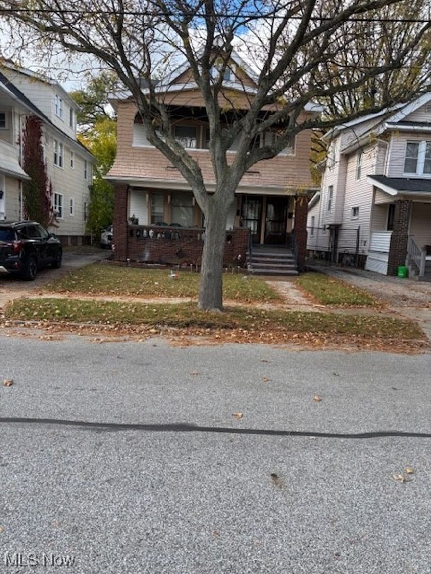 Turnkey investment property with long-term tenants, 4 years and 11 years! A well-kept property generating a total of $1525 per monthly income! The property is Section 8 approved, 2025 reimbursement rates are 1 bedroom -$937, 2 bedroom -$1,129 in the 44110 zip code. Wood siding is currently being repainted.  Hot water tanks and furnaces were replaced on 2018; the roof was replaced 2017.  Call or text agent for further details! Can drive by, but PLEASE DO NOT APPROACH OR DISTURB TENANTS! No owner financing or assignment contracts!!