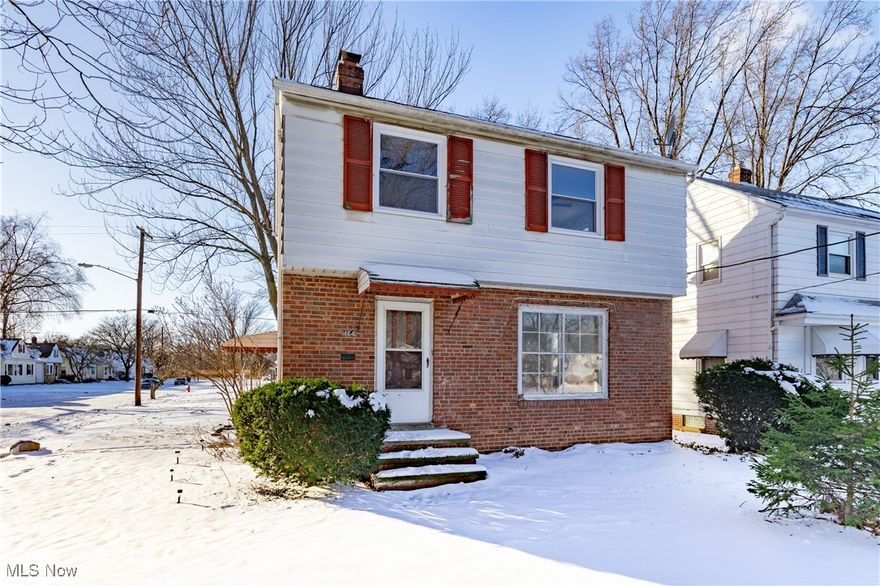 Welcome to this beautifully updated three bedroom brick home in Euclid, where thoughtful improvements meet timeless comfort. Nearly every inch has been refreshed, creating a truly move-in ready opportunity. Recent exterior updates include a brand new garage door and roof, along with a newly poured driveway and updated back steps that enhance both curb appeal and functionality. Inside, hardwood flooring flows throughout the home and is complemented by all new lighting, updated hardware,  fresh paint, new windows and modern finishes throughout. The kitchen has been tastefully updated with new flooring, a new faucet, under cabinet lighting and includes a dishwasher, making daily living and entertaining both functional and convenient. The completely renovated main bathroom offers a fresh, modern feel, while new windows throughout the home provide abundant natural light. All three bedrooms feature remote controlled ceiling fans for added comfort. The primary has 2 closets for your convenience. The partially finished basement adds valuable living space and is thoughtfully separated from the utility area. In addition, the basement includes a separate toilet and stand alone shower, offering flexibility for guests, recreation, or extended living needs. With major mechanical and cosmetic updates already completed, this home delivers peace of mind, modern style, and the durability of brick construction in a convenient Euclid location. A perfect option for buyers seeking quality updates without the work.  Enjoy everything Euclid offers with nearby hotspots like Edgewater Park, Villa Angela-St. Joseph area dining and shopping, and Euclid Creek Reservation! This home is conveniently located near major highway access,   
POS compliant.The owner is a licensed member of the Brokerage.