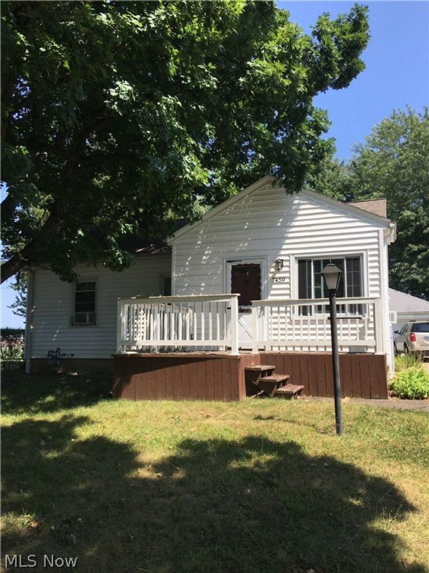 Beautiful, Clean, well maintained and updated! This little ranch delivers a big WOW factor! 95% Fenced in back yard. Covered patio and open area for out door enjoyment.  Inside 3 bedrooms and updated bath along with an eat in kitchen and cozy living room. Downstairs a great family room and  Pub style bar area that is ready for football season! Laundry and half bath off bar area. This home is turn key ready and in the heart of Boardman on a street with little to no traffic.