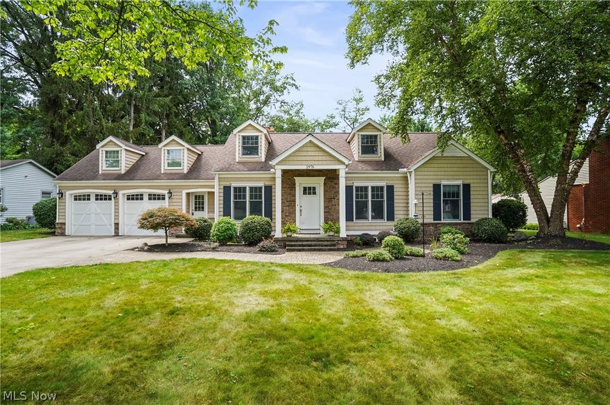 Welcome to 2976 Millboro Rd, a charming Cape Cod home located in the heart of Silver Lake, OH. This beautifully updated 4-bedroom, 3.5-bathroom residence offers an exceptional living experience with exclusive Silver Lake privileges for swimming, fishing, and boating. The first-floor master bedroom provides a private retreat with an en-suite bathroom. The updated kitchen is a chef’s dream, featuring custom cabinets, granite counters, stainless steel appliances, and a large pantry. The open floor plan seamlessly connects the kitchen to the family room, where a gas-burning fireplace and hardwood floors create a warm and inviting atmosphere. Sliding glass doors from the family room lead to one of two patio areas, ideal for outdoor dining or relaxing. One patio is wired for a hot tub, offering the ultimate relaxation. A door from the family room opens to a covered back porch with an outdoor ceiling fan, providing a comfortable space to enjoy the outdoors. Upstairs, you’ll find two spacious bedrooms, a full bath, and a large attic storage area. The fully finished basement features a large rec room, a bedroom with egress windows, a full bathroom, and a nice-sized laundry room, offering additional living and storage space. Situated on a .44-acre lot, the property includes a shed, garden, and a fire pit, perfect for outdoor activities and gatherings. Don’t miss this opportunity to own a beautiful home with lake access and modern amenities. Schedule a showing today and experience the best of Silver Lake living at 2976 Millboro Rd.