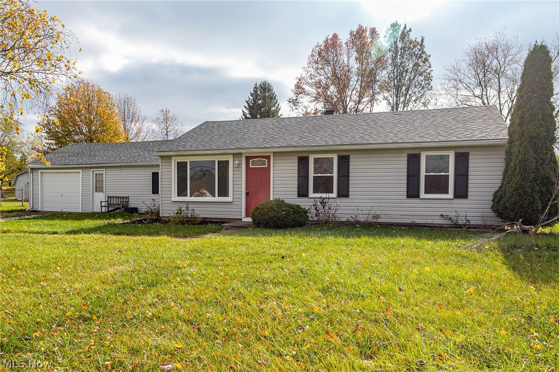 Updated ranch on a large half acre lot! The home boasts 3 bedrooms and 1 bath, a spacious family room, and eat in kitchen. Updates include: new roof, windows, sliding glass door, paint and flooring throughout, appliances, and granite counter tops. Conveniently located to I480, I80 (Ohio Turnpike), and all shopping and dining in Streetsboro, Kent, and Aurora. Call today for a private showing!