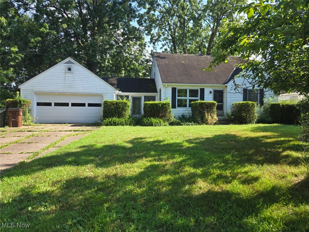 Charming 4-bedroom, 2-bathroom bungalow on a 0.567-acre lot in a well-established neighborhood with mature trees. Being sold AS IS no repairs will be made. Solid structure with dated interior decor. Recent updates include a new furnace and central air system (2022), as well as a newer garage door, gutters, partial roof, and upstairs shower stall all within the last 18 months. All appliances stay, including a newer refrigerator and stove.