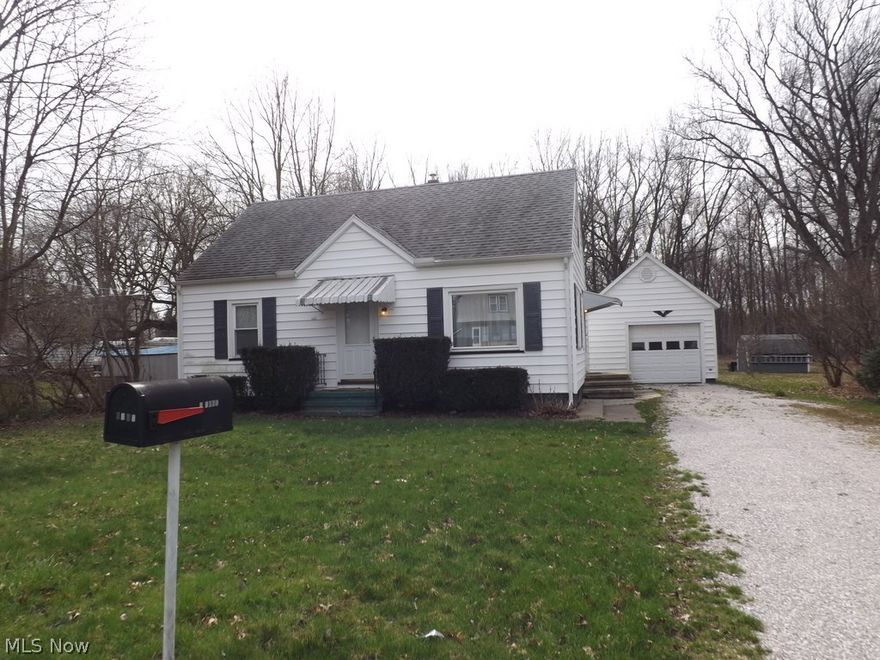 Great 4 bedroom/1 full bath bungalow situated close to shopping and banking needs. Enjoy the up-dates on this
adorable home. Windows on main level replaced in 2003. Basement waterproofed and glass block windows installed
in 2002. Gas furnace and AC new in 2005. New Roof in 2007. This would make a great investment property as a rental
or would make a great family home. Large backyard for entertaining or your animals. Priced to sell!