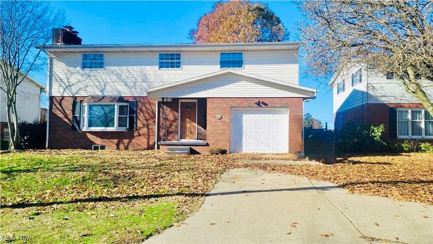 Great price on this large 2 story home. Nice sized fenced in back yard. 4 bedrooms, 2.5 baths, gorgeous living room with fireplace that is open to the dinning room with glass sliders to the big deck. Great flow to the home. Laundry on the 1st floor along with half bath. Partially finished basement. Don't miss this one!