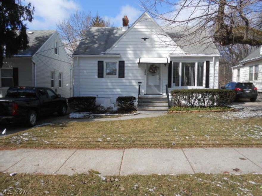 Super clean 3 bedroom bungalow. All that is needed is your personal touch. Home features easy to arrange carpeted living room w/ window treatments. Kitchen w/ stove & refrigerator and nice eating area. The 2 down bedrooms have hardwood floors. The second floor dormer bedroom is huge w/ plenty of built in drawers and lots of storage. Basement is super clean and ready for a L Shaped rec room. There is a commode and all electrical has been updated, washer and dryer included.Furnace and central air are approximately 5 years old.Home has replacement windows throughout. Immediate possession. Point of sale has been ordered . Point of sale inspection has been completed, Violation free.