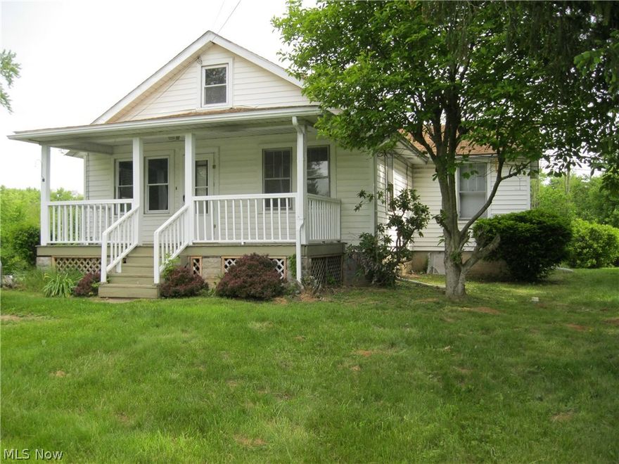 Spacious two bedroom home with easy access to interstate 70.  Home offers a finished attic providing additional living space which could be converted into a third bedroom.  Home has a newer roof and some new windows as well as freshly painted basement walls.