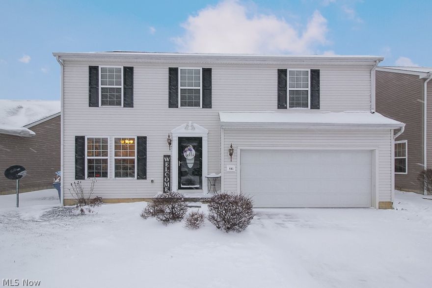 Welcome to this recently built home in the Amherst school district! The home features open concept kitchen and dining room, fully finished basement that can be used as a media room or an additional family room, and a beautiful fenced in back yard. The backyard has a storage shed and large shaded patio. All four bedrooms are located upstairs including the laundry area! The master bedroom features a large bathroom and plenty of room in your walk in closet. This home is a MUST see! Schedule your showing today!