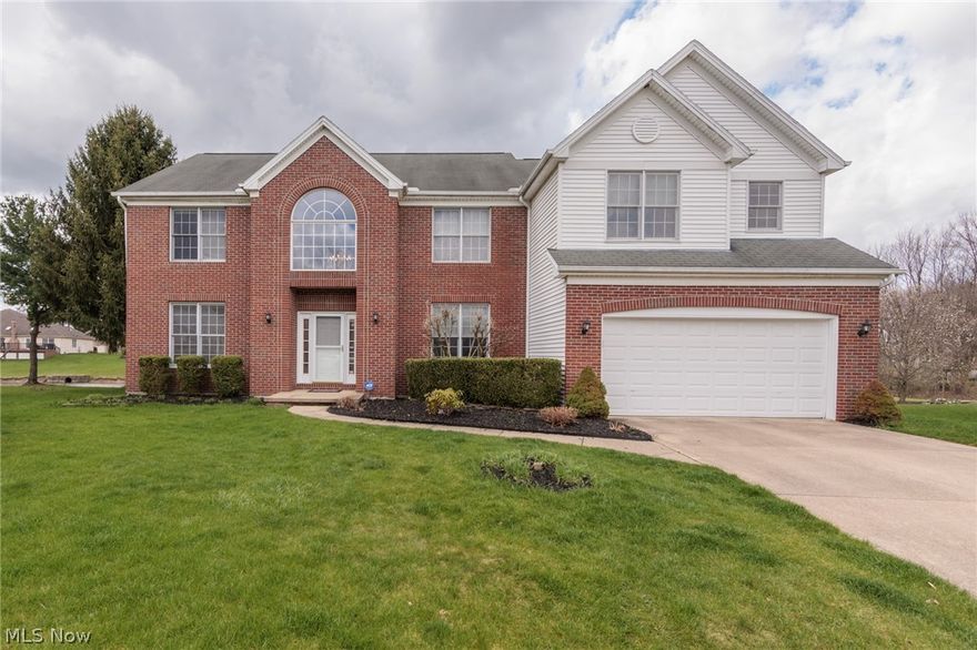 Tucked away at the end of a cul-de-sac street in sought-after Waterford Crossing, this exceptional residence offers privacy, elegance, and serene water views.
From the moment you enter, you are welcomed by refined architectural details, including soaring 9-foot ceilings, graceful rounded archways, and stately columns that set a tone of sophistication. The thoughtfully designed floor plan features a private office perfect for working from home, along with formal living and dining rooms enhanced by pocket doors for both openness and intimacy.

The heart of the home is a beautifully appointed kitchen, showcasing an expansive granite island with cooktop, double ovens, and a full suite of appliances that remain. Rich wood flooring flows through the foyer and kitchen, adding warmth and continuity.
The great room impresses with cathedral ceilings, an inviting gas fireplace, a secondary staircase, wired for surround sound, and newer carpeting (April 2026), creating an inviting yet elevated gathering space. Upstairs, four generously sized bedrooms and two full baths provide comfort and privacy, highlighted by a spacious primary suite complete with a spa-inspired ensuite bath featuring dual vanities, a garden tub, separate shower, private water closet, and dual walk-in closets.

The lower level elevates the home's lifestyle appeal even further, offering a fully equipped home theater with projector, screen, and sound system included. A kitchenette with wet bar and refrigerator, an additional fireplace, full bath, and expansive living area make this space ideal for entertaining or extended stays.

Located in esteemed Waterford Crossing, enjoy ample amenities to include a community pool, clubhouse, basketball courts, tennis courts and playground.  For added comfort, a one year home warranty is included.