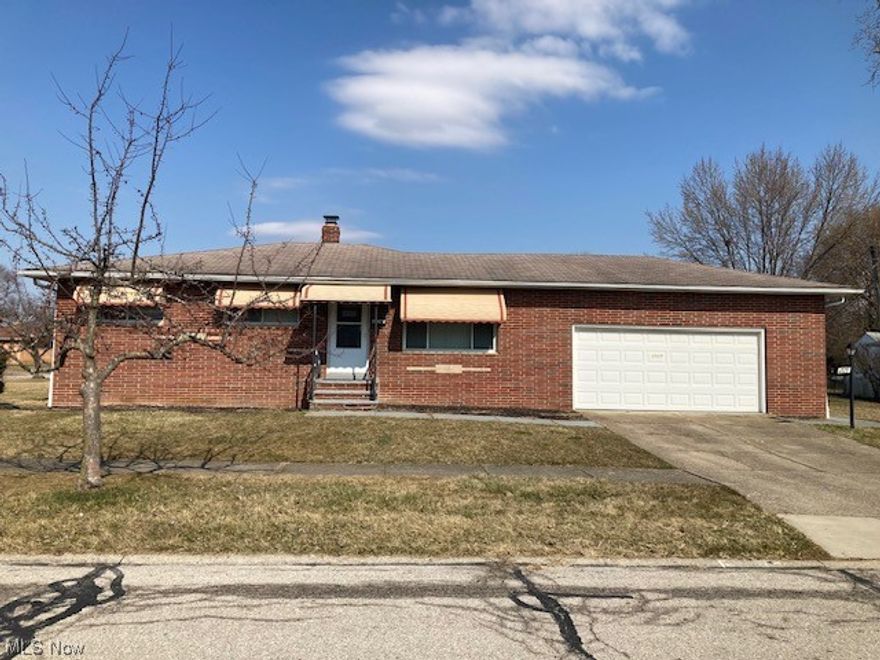 This Sprawling Brick Ranch Offers Great Space and Function. The Kitchen Offers Honey Oak Cabinets, Vinyl Flooring and a Ceramic Tile Backsplash. The Living Room is a Great Formal Space. The Cozy Family Room Offers a Great Informal Entertaining Space With a Full Wall Brick Wood Burning Fireplace. The Family Room Also Opens Out Onto a Private Patio Area. The Spacious Master Bedroom Features His-n-Her Closets and a Private Half Bath. The Main Floor Full Bath Features Ceramic Tile Floors and Tub Surround. There are Vinyl Replacement Windows Throughout the Home. The Basement is Huge and has a Finished Ceiling as Well as a Half Bath. There is an Updated Electrical Box and Glass Block Windows in the Basement. Enjoy the Convenient 2 Car Attached Garage. Tons of Potential! This is a Great Place to Call Home!