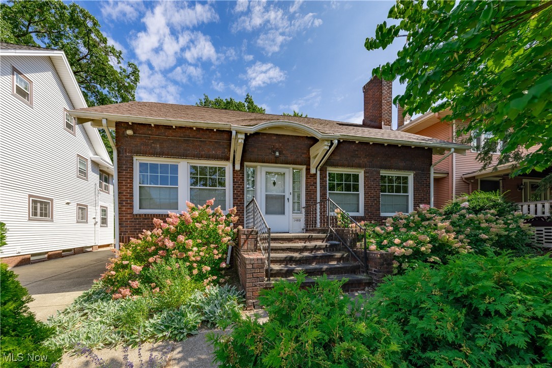 Step inside this classic Lakewood gem and discover a home full of character and opportunity. This 1.5 story brick beauty offers 4 bedrooms and 1.5 bathrooms, with original hardwood floors that flow throughout much of the home. The inviting rooms are filled with natural light and timeless details, while the spacious eat-in kitchen offers plenty of room to become a chef’s dream. Upstairs, you’ll find two bedrooms, a half bath with the space and plumbing for a full bath, and bonus room to be used as desired. The home does need some updates and TLC, but the solid bones and vintage charm make it an excellent opportunity for buyers who want to restore and customize a home to fit their style. Noteworthy Improvements: Roof, windows, furnace, air condition, electric panel and hot water tank have been replaced. Some wiring updated. Water supply line replaced by city. Garage was re-supported and roof replaced. Located in the heart of Lakewood, you’ll enjoy tree-lined streets, vibrant shops, dining, and parks all just minutes away. If you’ve been searching for a home with character, space, and potential, this is your chance to make it your own.