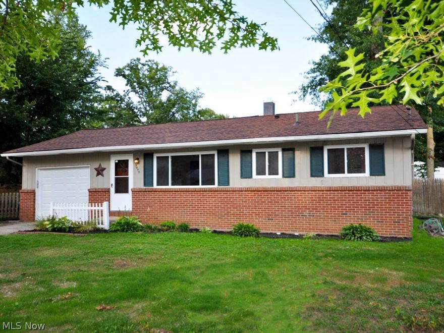 Welcome home to desirable North Ridgeville!  This adorable 3 bedroom ,and full bath is ready for you to move right in.  The home has many updates.  When you walk in the front door, you will notice the open floor plan and newer kitchen.   The home has hardwood flooring in the living room and all three bedrooms.  The kitchen has updated cabinets, counter tops and laminate flooring.  The family room also has newer laminate flooring and paint.   The home's full bath also has been updated. Newer ceiling fans and window A/C unit have been installed to help keep the home cool.  The owners of the home have invested a lot of time putting in many improvements. The roof has been replaced in July 2018.  The basement has been COMPLETELY waterproofed with a 100% transferable warranty in July 2018.  New glass block windows, sump pump, and paint will also be found in the finished basement.  The improvements to the finished basement make it the perfect canvas to create a larger family room, rec-room, o