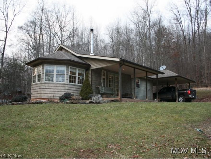 Cozy country mini farm on 4.03 acres with fenced pastures, 36x36 horse barn with two 12x12 box stalls, tack room with water, hay storage, woodshed and cute 24x24 shop building with porch. Stylish 2 BR, 2 BR with an open and bright interior, large walk in pantry, central wood burning stove, wood floors and more. Just 3.5 miles to Pennsboro........$162,000  Elem: Creed Collins Elementary Schoo  Elem/Bus: Y  JrHigh: Ritchie County Middle School  JrHigh/Bus: Y  High: Ritchie Cty. High  High/Bus: Y  Fire: VOL  Police: SHF  PossFreeGas: N  ;SQFT=Fin Bsmt:0, Fin Above:1250, Fin Total:1250, Unfin Above:0;GAR= 1 Car Carport;PRKG= Off Street