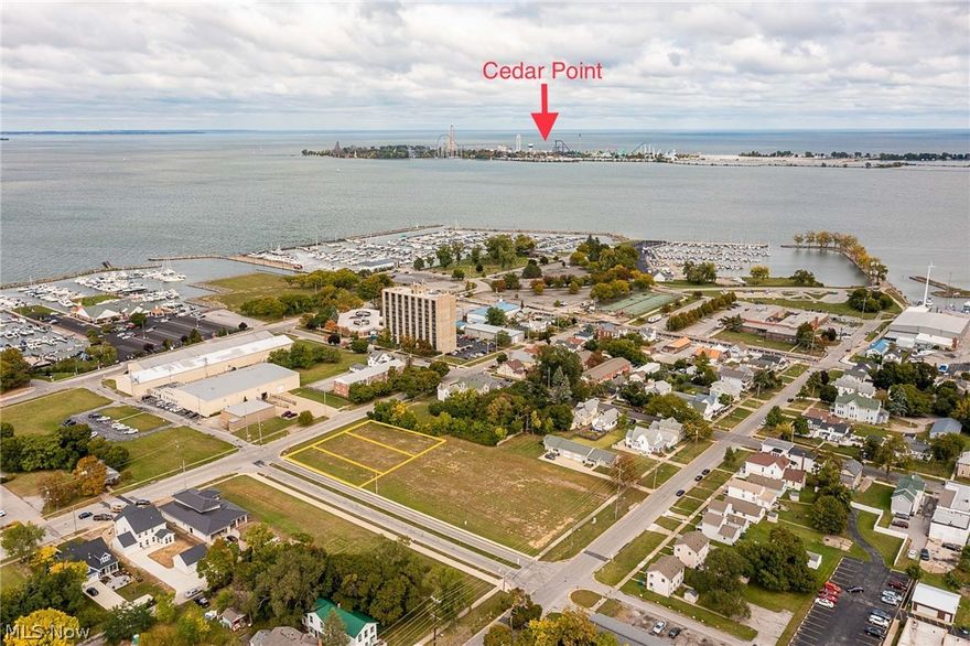 Opportunity Knocks! Here is a rare chance to purchase a building lot in downtown Sandusky. BONUS: The City of Sandusky is offering a 75%, 10-year tax abatement for new construction! This 55' x 151' lot is ready for a new house and will offer the homeowner views of Sandusky Bay. Also, you will enjoy being a short distance from all of the wonderful venues and amenities in the city center. Whether you are looking for a permanent residence or simply want to enjoy the summer on the shores of Lake Erie, you won't want to miss your chance to be in the heart of the revival of Sandusky.

*Lot A is the center lot of the 3 lots that are available.