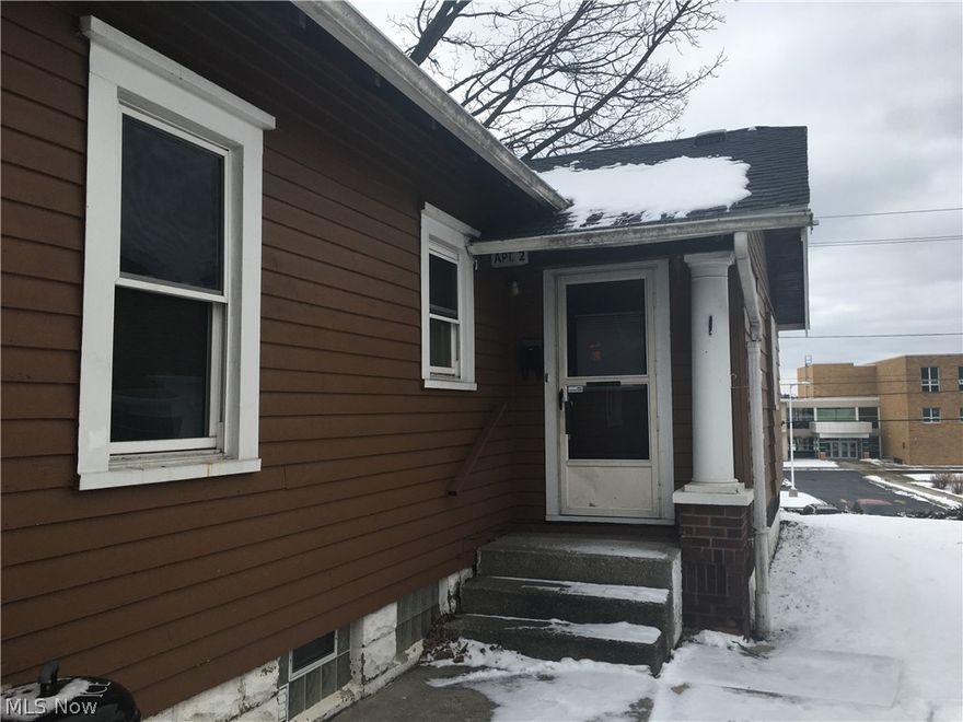 Quaint first floor efficiency! Tiny cute little apartment with kitchen including full size gas stove. Refrigerator also included with apartment. Bedroom/ slash living area with closet and few built in shelves. hall way with second closet and full bath (walk in shower only). Owner pays all utilities, making the price right! Private entrance, private parking (no oversized vehicles), and common basement with shared coin laundry available. Located across form East High School and within minutes of highway 76 entrance.  All applicants to apply online with $35 application fee. Credit, eviction history, and criminal history required.