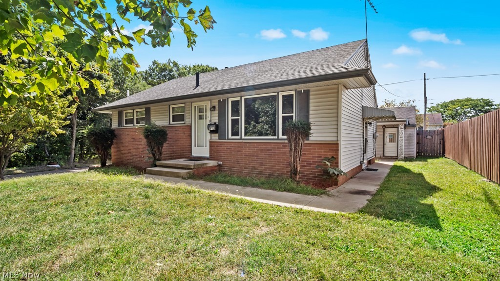 Nice 3 bedroom, 1 full bath ranch on a large corner lot in Plain! Updated kitchen, large picture window in the living room fills the room with sunshine. Updated full bath has a huge linen closet. The lower level is partially finished and offers a rec room with a gas log burner, a workshop and great storage space. Outside, enjoy the covered back patio attached to the 2-car garage with extra storage. This is a great home!
