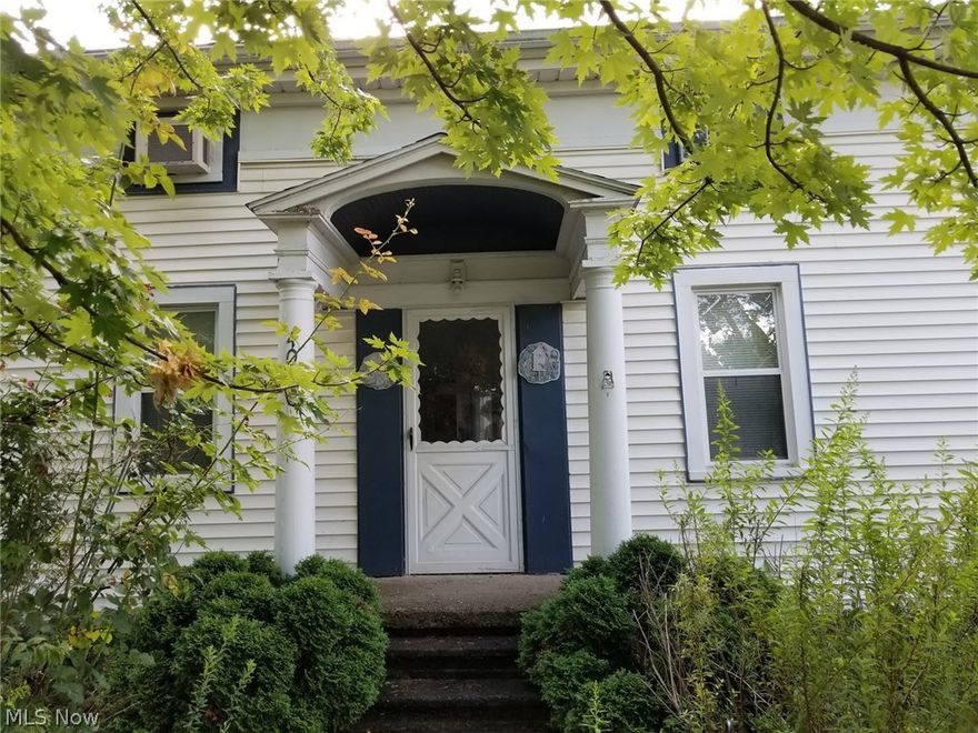 This century home has been maticulously  maintained and updated over the past 20 years.  The basement was waterproofed 20 years ago and except for an incident when the sump pump lost power, has been clean and dry ever since.  The sump pump has recently been replaced and a battery back up system installed.  There is newer carpet throughout that is clean and spotless.  Two new thru wall air conditioners have been installed in the upper bedrooms.  Another in the kitchen effortlessly cools the main floor and is only 1 year old.  The windows have been updated as well as the electric panel.  The one bathroom is on the main floor and has separate entrances from the first floor bedroom and also from the two upstairs bedrooms.  There is a walk-in closet in the master-bedroom on the 2nd floor.  There is a built in window seat as well as a closet in the 2nd bedroom on the upper level.  There is a 4 season sun-room adjoining the spacious living room on the first floor.  There are two parcels conta