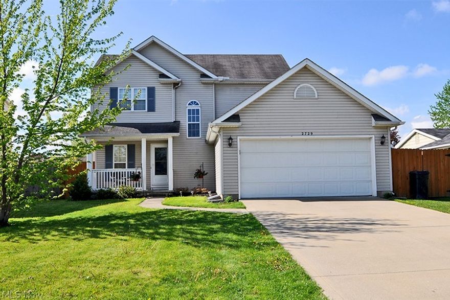 Great Opportunity with this amazingly charming 3 bedroom/2.5 Bath colonial style home situated on a wonderful scenic street! Walk through this home and be amazed at how beautiful this home shows! The large 17x13 Living Room will offer a cozy gas starting fireplace and hard wood floors! Loads of natural lighting throughout the home. The stunning updated eat-in Kitchen will have oak cabinets, granite countertops, double sink and recessed lighting! All Kitchen appliances stay! The First Floor Half Bath is very useful for guests. The Dining Room off the Kitchen has adequate space for your Holiday gatherings and has access to the backyard! The Second Floor will impress you with a Master Bedroom with vaulted ceilings, ceiling fan and walk-in closet! The Master Bathroom is perfect w/ double sink, soak tub and volume ceiling! The other Two Bedrooms are generous sized and the other Full Bathroom is updated with oak cabinets! Plenty of storage with the full Basement! Many updates and notables are: Central Air conditioning - 2011, vinyl siding, retractable awning in the backyard, "pet ready" fenced backyard with above ground swimming pool to cool you off in the hot summer months! Storage shed, wood deck area, landscaped yard, 2 car attached garage w/ opener, 40 gallon hot H2O tank, and so much more! Over 1238 living square feet! This home is a "Pleasure to Show"...Minutes to the highway, close to shopping and dining, quiet residential street and will certainly be a perfect home for you!