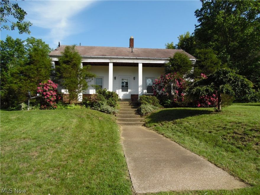 Century home with old style charm with the while pillars on the front porch. The interior has fresh paint, new stainless steel stove, dishwasher, and microwave.  The home features: Second Floor Laundry, full bath on the main and second floor, bedroom on the first floor and more.

(Buyer’s to verify square footage of lot and structure. Property Sold “AS-IS”) Home must be on the market for 7 days before offers will be reviewed.