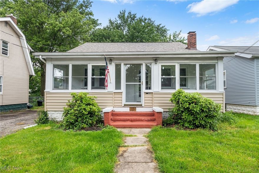 Welcome to 1228 Beardsley St, a thoughtfully updated home nestled in a charming Akron neighborhood. This inviting 4 bedroom, 3 bathroom home blends modern upgrades with classic character, offering comfort and functionality throughout. Step inside to discover a freshly painted interior featuring brand new carpet (installed 2/2025) and six new six-panel doors, creating a clean, cohesive feel. The completely renovated kitchen (1/2025) is a standout, equipped with a brand new refrigerator, gas range, dishwasher, and updated sink and faucet making it a joy to cook and gather in. The main living areas are bright and spacious, while upstairs you’ll find two cozy bedrooms. An oversized basement with bonus room, closets, and a full bathroom adds approximately 200 sq. ft. of additional living space, ideal for a guest room, home office, or personal retreat. Outdoor features include a newly carpeted front porch, a screened-in party room off the garage perfect for entertaining year-round, and a detached garage offering convenience and storage. The roof was just replaced (3/2025). Located just minutes from local parks, schools, and downtown Akron amenities, this move-in ready home is a perfect fit for buyers seeking both quality updates and lasting value. Don’t miss your opportunity to call 1228 Beardsley St home. Schedule your private tour today!