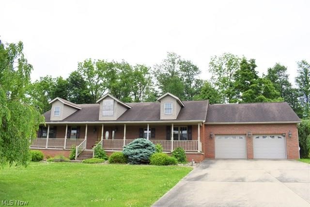This Fannie Mae home on 1.68 acres is a fixer-upper. The primary bedroom with full bath is on the main floor with 2 more bedrooms and another full bathroom on the 2nd floor. You’ll also find a great room, formal dining room, eat-in kitchen with island & pantry, laundry room, and another full bath on the main floor. Unfinished basement with half bath. Covered porch. PLEASE BRING A FLASHLIGHT AS THERE IS NO POWER ON IN THIS HOUSE.