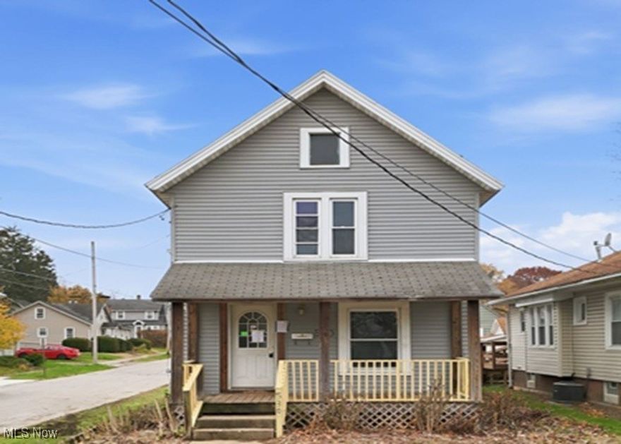 Great opportunity to buy this two story fixer upper located in Ashland, OH and sitting on a 30x100 lot. The
interior has 1178 sq. ft. with 2 bedrooms and 1.5 bathrooms and a partial basement.