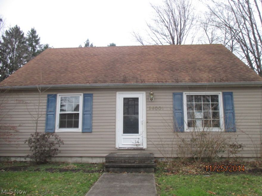 Come home to this nice bungalow on a tree-lined street in beautiful Olmsted Falls! Features include 3 bedrooms, 2 full baths, full basement in over 1326 sq.ft. of living space. Light & bright kitchen with dining area. Two bedrooms on main floor with full bath. Upstairs is another bedroom with a full bath and attic access. Full basement with laundry hook-ups. 2-car detached garage with newer doors. Fully fenced yard on corner lot. Close to shops, schools, and parks. All offers must be submitted with pre-approval letter or proof of funds. Employees and family members residing with employees of Bank of America, N.A., its affiliates and subsidiaries are strictly prohibited from directly or indirectly purchasing any property owned by Bank of America, N.A.