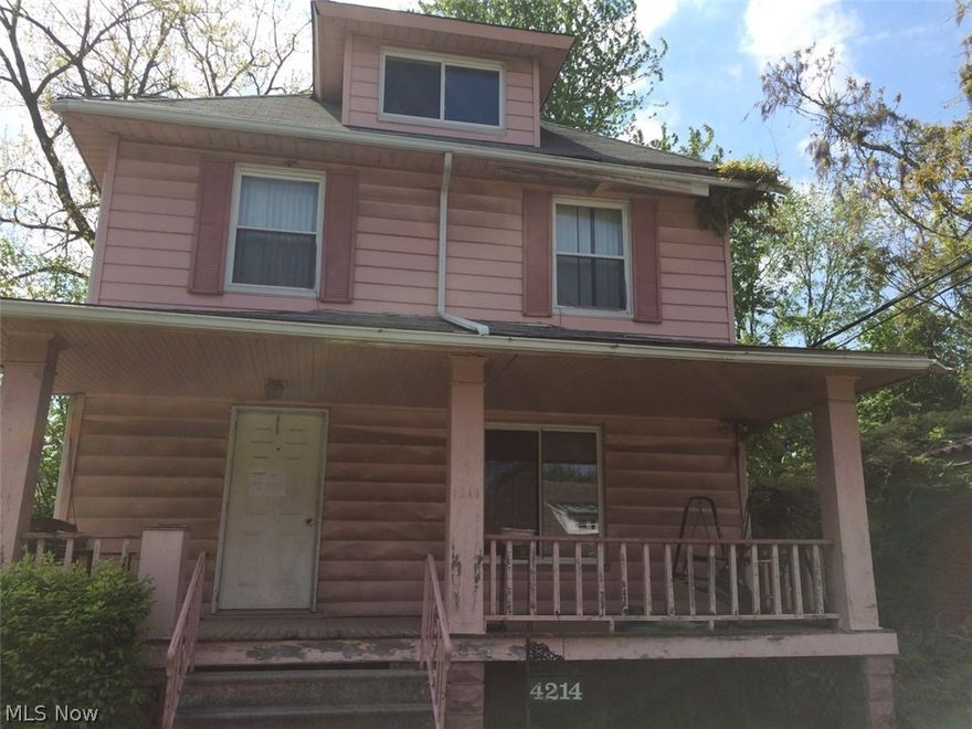 Great Invest Opportunity.  This colonial features 3 bedrooms; full bath. Hardwood flooring throughout.  Kitchen offers ample cabinetry and counter space.  Full Basement for extra storage.  Bring your decorating ideas and make this your home!! Schedule your showing Today and submit your offer.