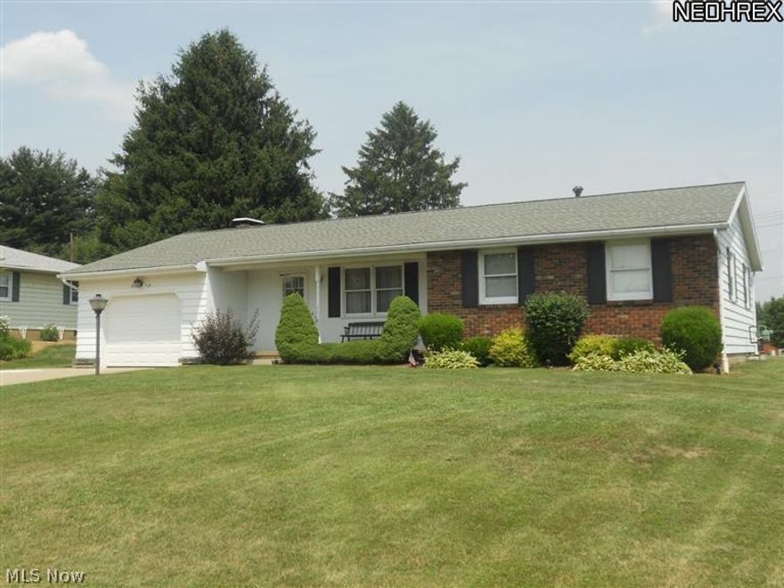 Spacious ranch home with 3 bedrooms, 2 baths, living room, formal dining room, kitchen and family room w/fireplace all on the main level. Full basement and one car attached garage. Many recent updates that include new carpeting in all rooms except for kitchen and bathrooms with new vinyl in those rooms. Every room has also been freshly painted. Tons of storage space in this home. Located on a quiet dead-end street, so there is no through traffic. Great location!