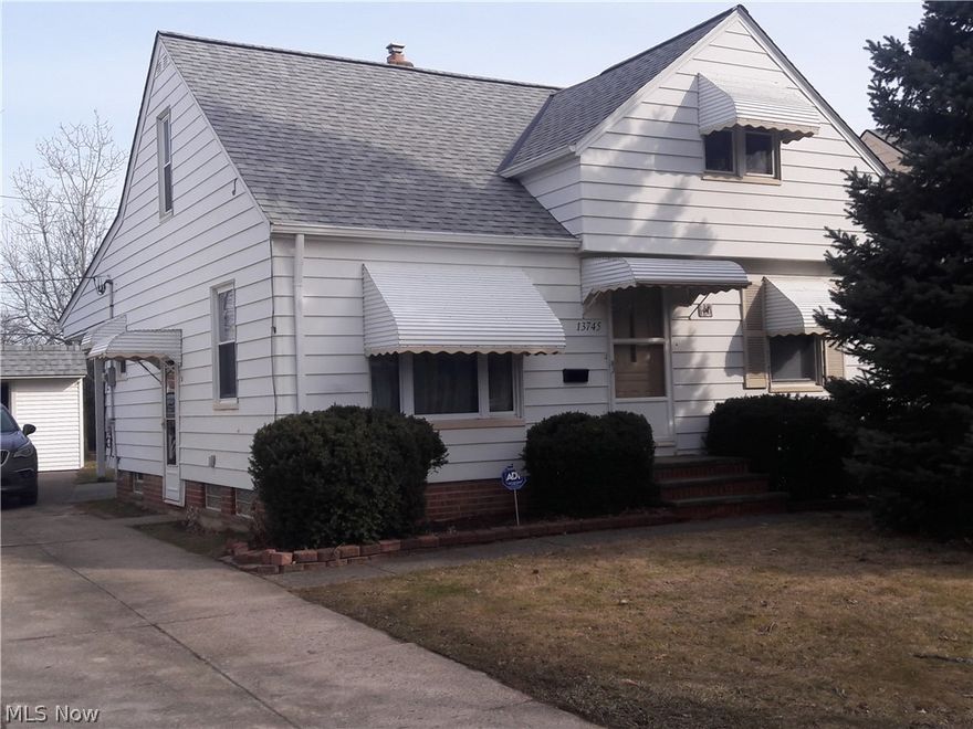 Just move in !! Appreciate all these updates: New roof on house 2020, Roof on garage 2019, Waterproofed 2020, Updated bath! New appliances include: refrigerator, stove and dishwasher!! New Carpet!! Water tank approximately 2017. Vinyl replacement windows. Second floor bedroom could be used for owners suite which features knotty pine floors. Basement has a shower stall and commode. Covered patio in back. Compliant with city inspection. Updated electric box. Pleasure to show.