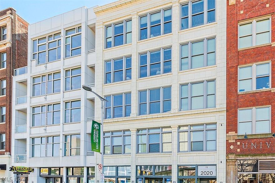 Location! Location! Location! Welcome to 2030 Euclid Avenue where you can work and play all in one amazing place! These lofts are minutes from the Playhouse Square District, University Circle, E. 4th, Cleveland State, the Rock and Roll Hall of Fame, Cleveland Museum of Art, & so much more! This boutique building offers granite counters, stainless steel appliances, soaring windows, high ceilings, bamboo hardwood floors, tile walk-in shower, outdoor balconies, in-suite washer/dryer, & indoor parking available w/ secure access to the building! This is your opportunity to own a home in one of Cleveland's hottest neighborhoods w/ easy access to all that this city has to offer! Tax abated until 2025!