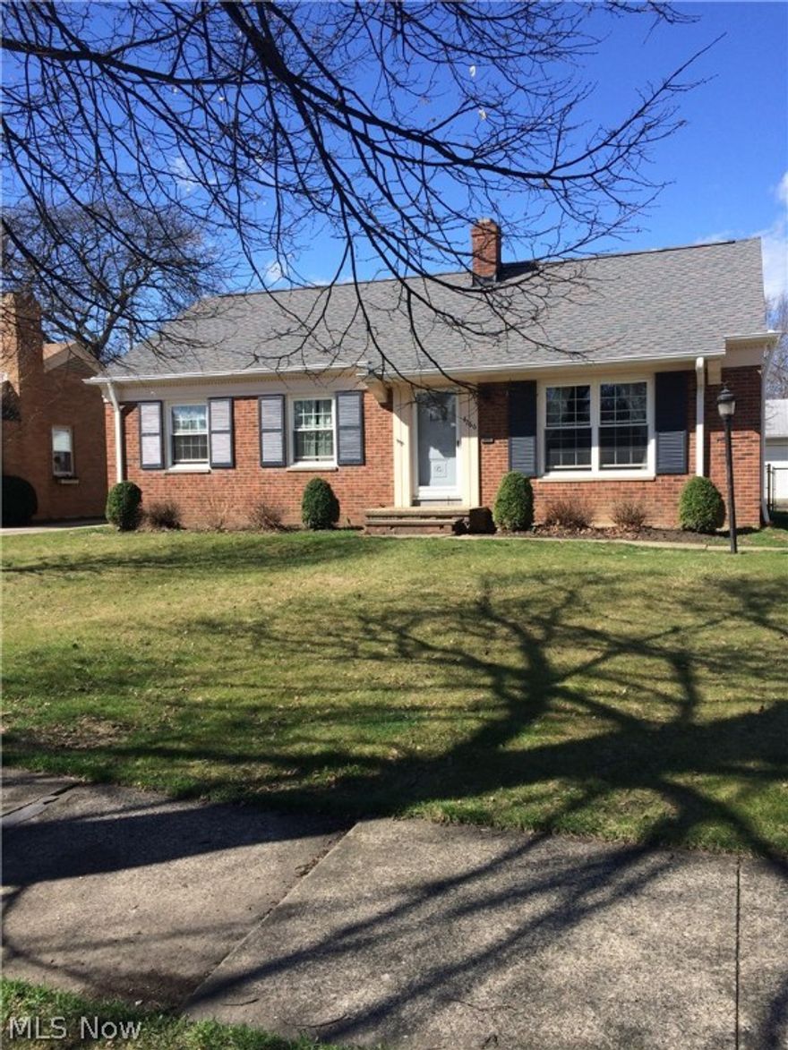 Presenting this beautiful Fairview Park home. This appealing brick dwelling, with a new roof gives the curb appeal that speaks for itself. A fenced in back yard with two car garage, gives pets and children a place to run and play. The gorgeous hard wood floors throughout, adorn three bedrooms. The newly tiled bathroom, as well as a half bathroom, off of one of the bedrooms is a huge plus. Large open kitchen and formal dining room make family gatherings a breeze. The large partially finished basement is stunning. Complete with a TV room, separate office, small gaming area, laundry room and even more storage simply increases your living space immensely. A roughed in area for an additional bathroom also exists in the basement as well. Parks, shopping and freeway access are close and convenient. Come and see this amazing home in one of the areas most desirable zip codes, and prepare to be impressed.
